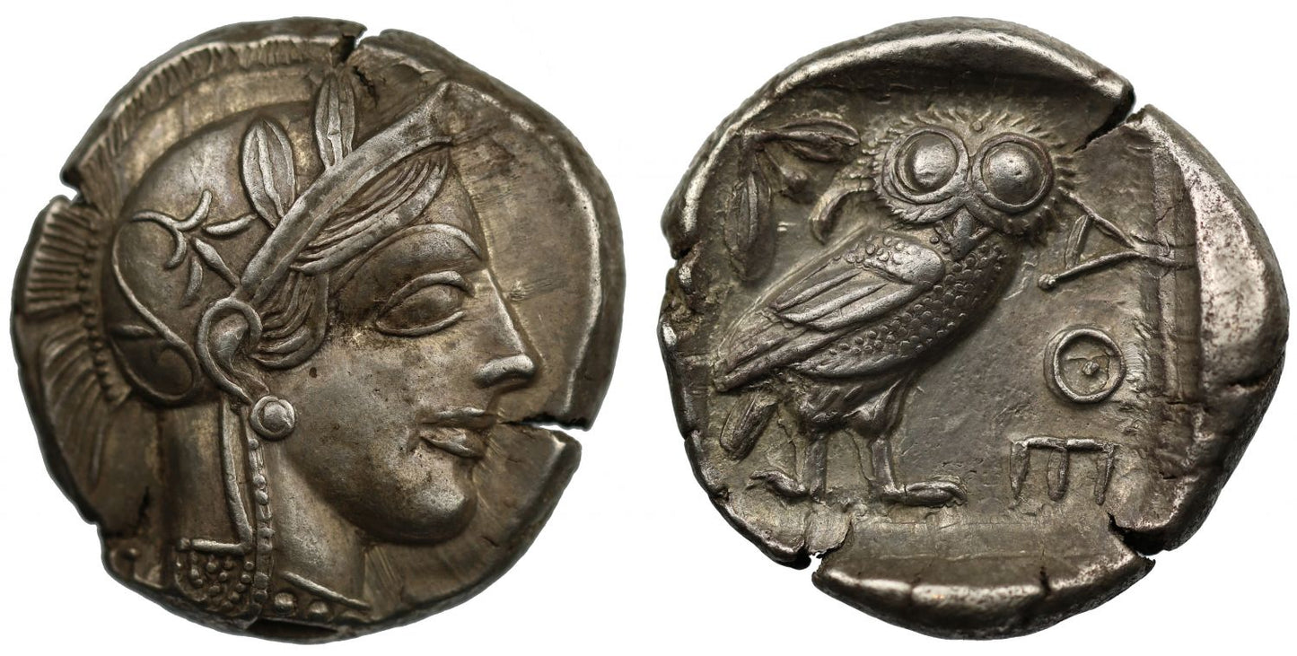 Attica, Athens, Silver Tetradrachm