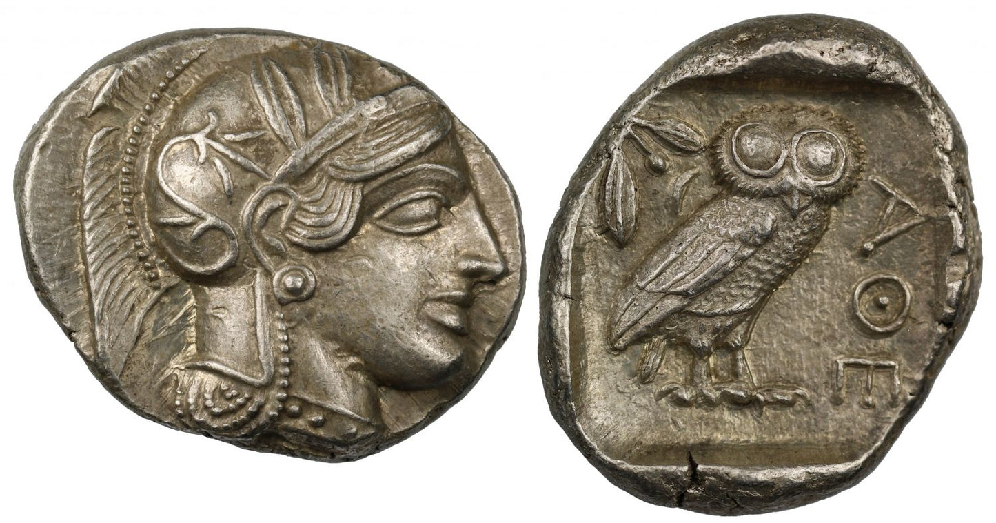 Attica, Athens, Silver Tetradrachm