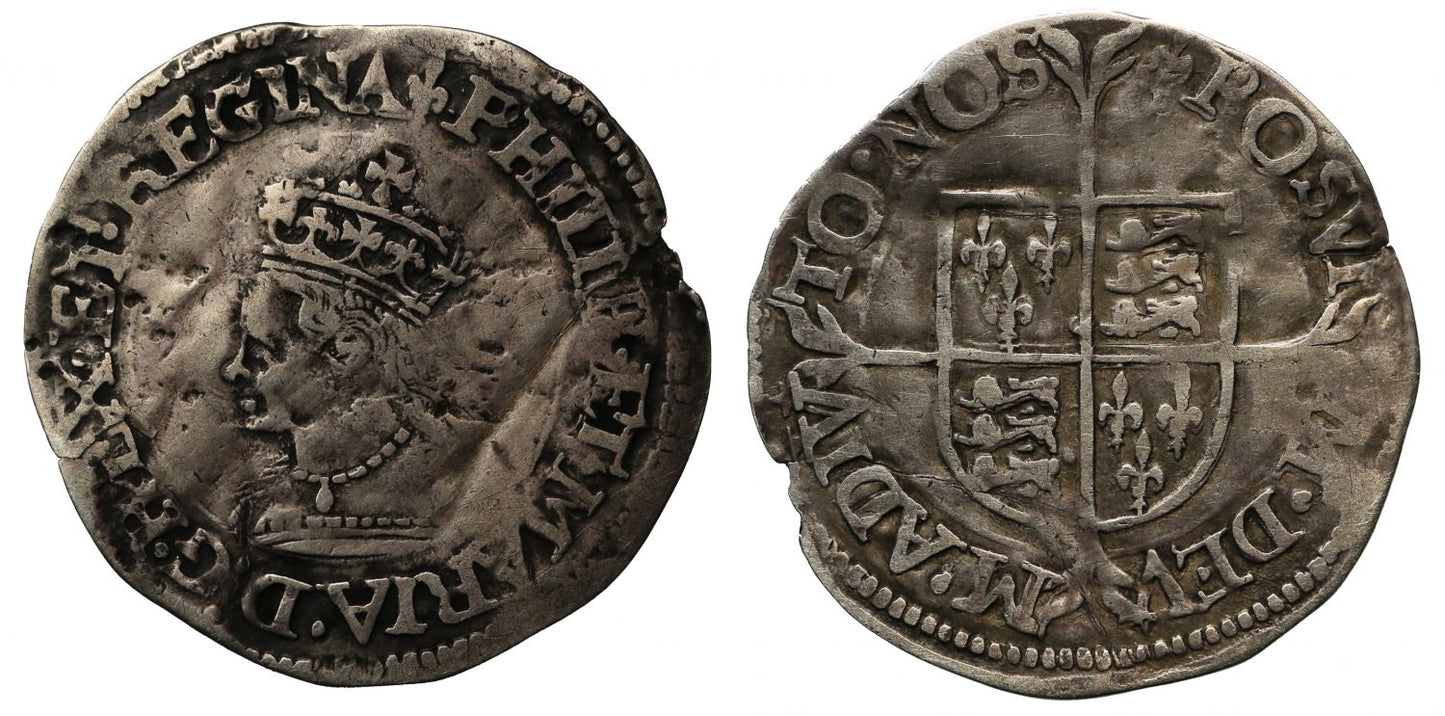 Philip and Mary Half-Groat