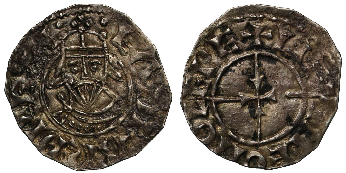 Edward the Confessor Penny, Facing bust type, Gloucester, Lifwine, ex Bruun and Eaglen