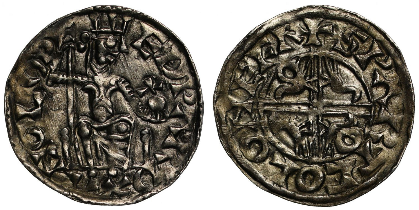 Edward the Confessor Penny, Sovereign/Eagles type, York, Spartcol