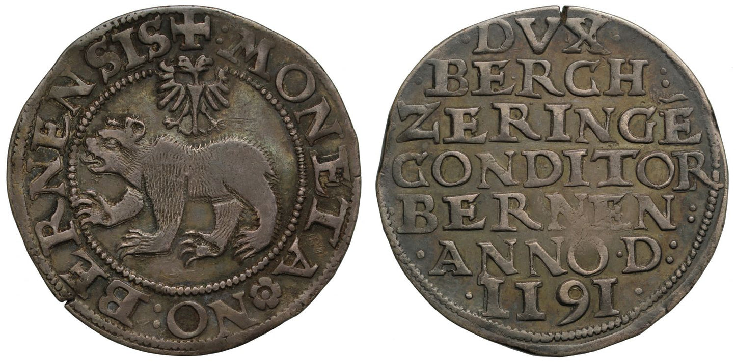 Switzerland, Bern, City, silver Dicken, ND