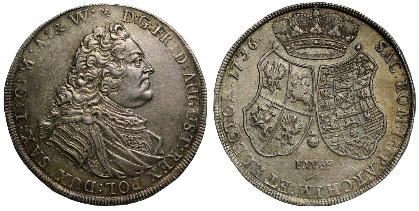 Germany, Saxony Albertine, 1736 Thaler