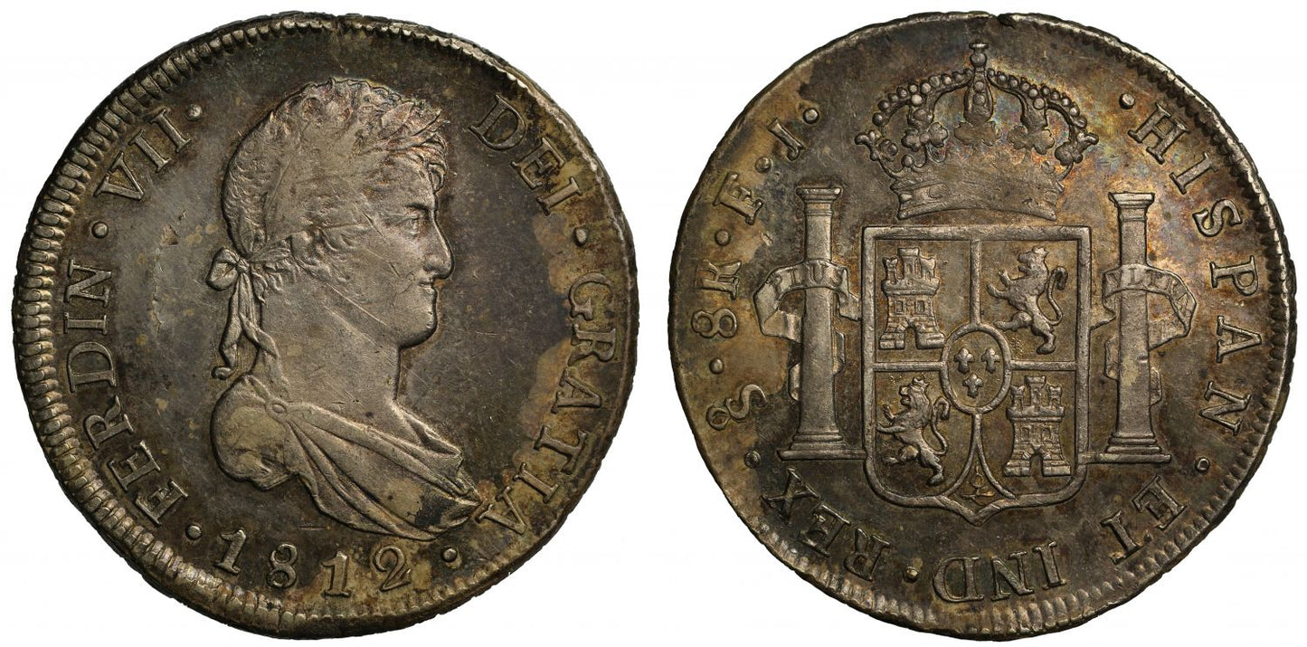 Chile, 1812 8-Reales Santiago mint