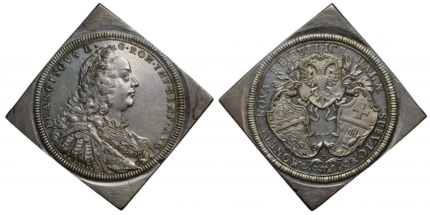 Germany, Franz I 1746 Klippe Thaler