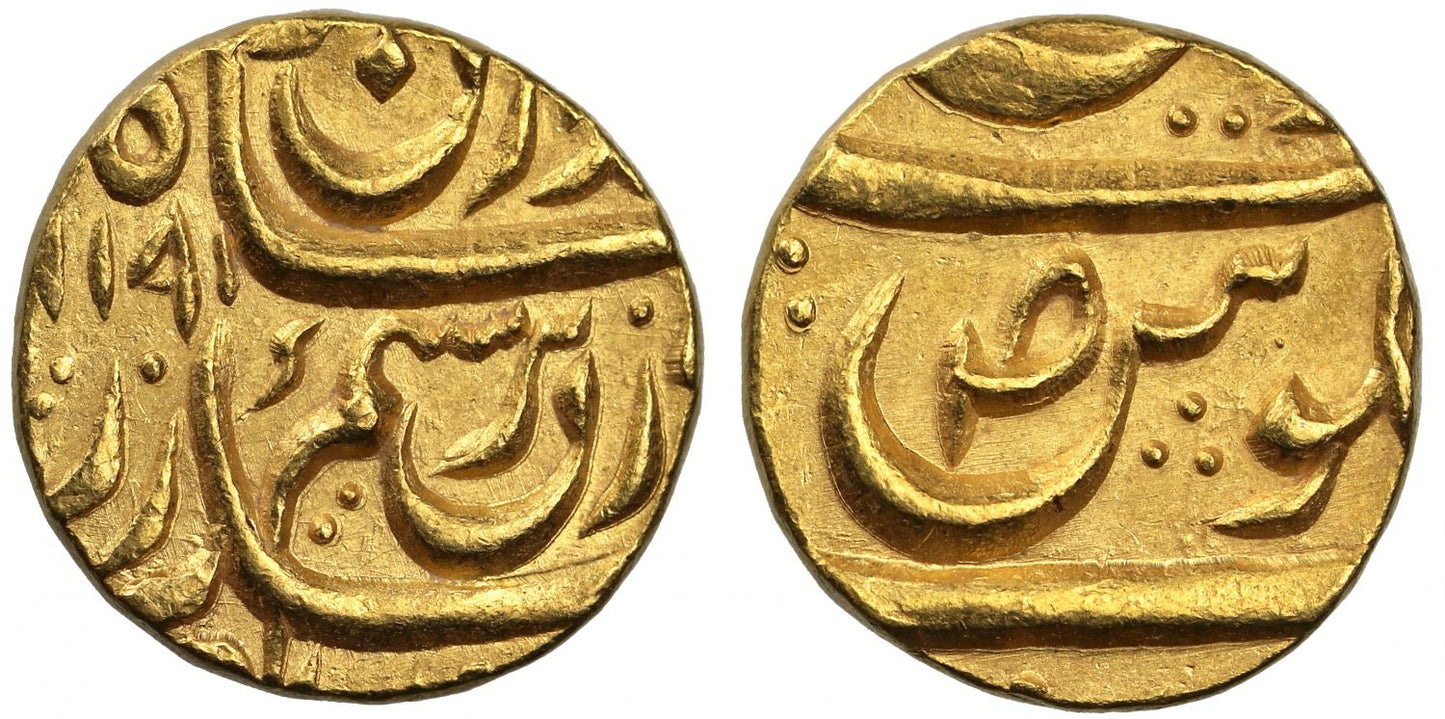 Sikhs, Desu Singh, Gold Mohur.