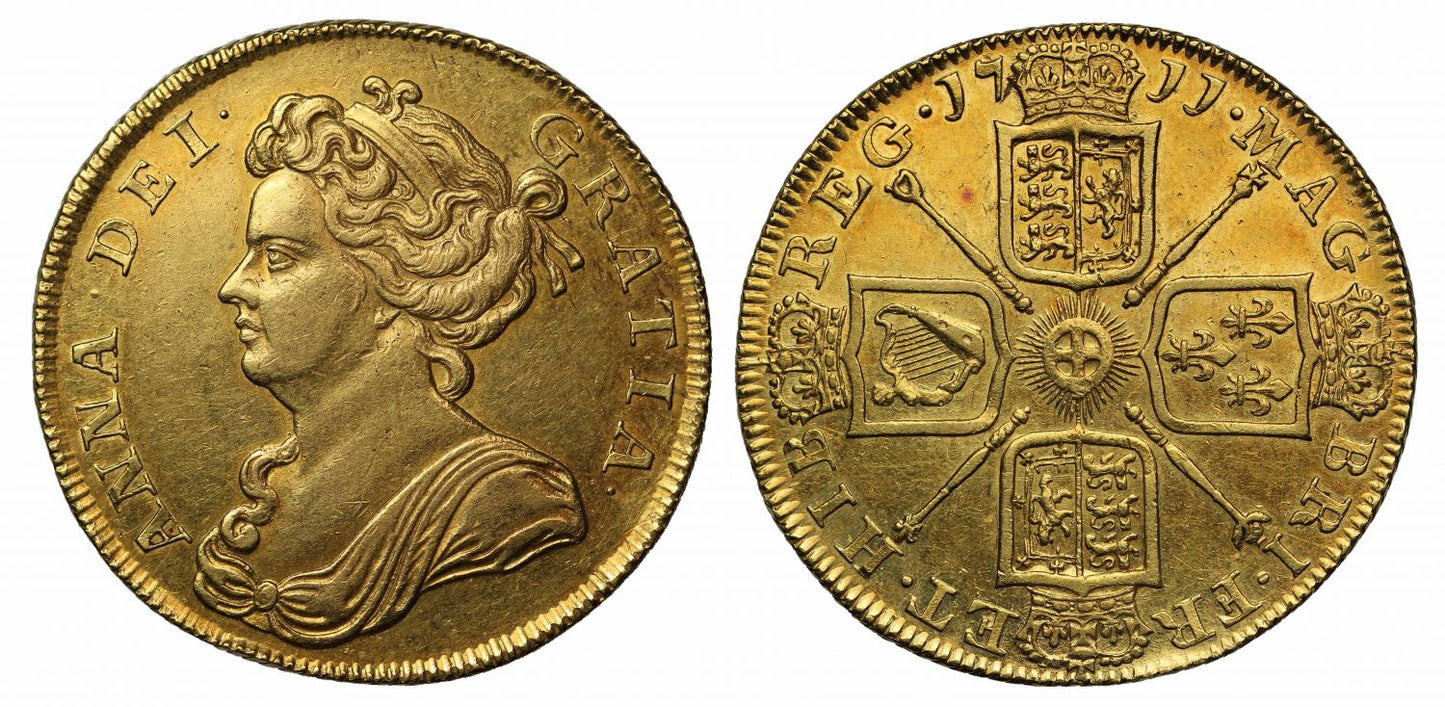 Anne 1711 Two-Guineas