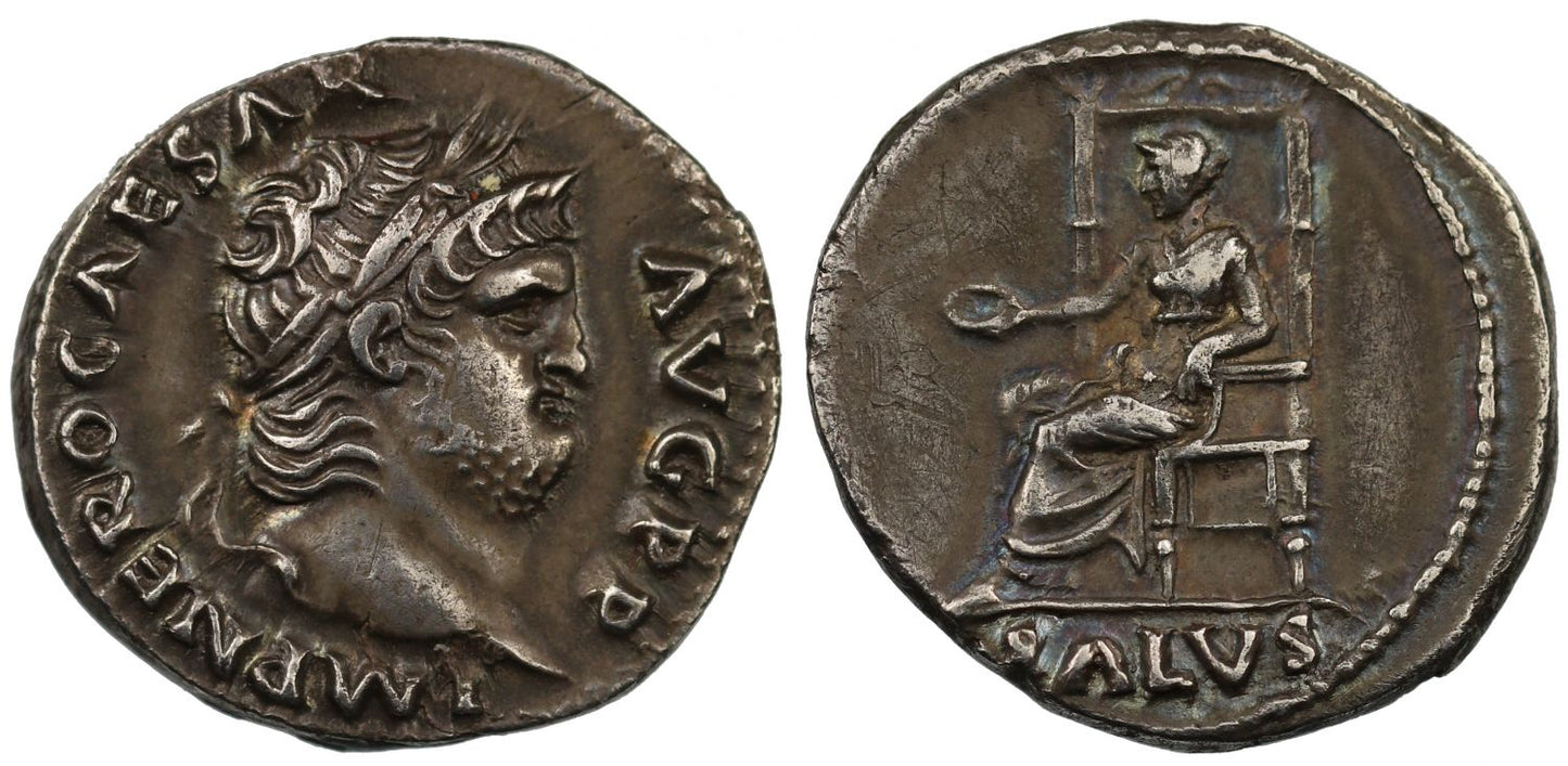 Nero, Silver Denarius