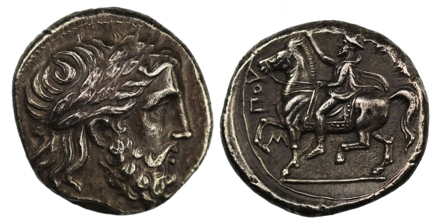Kingdom of Macedon, Philip II, Silver Tetradrachm