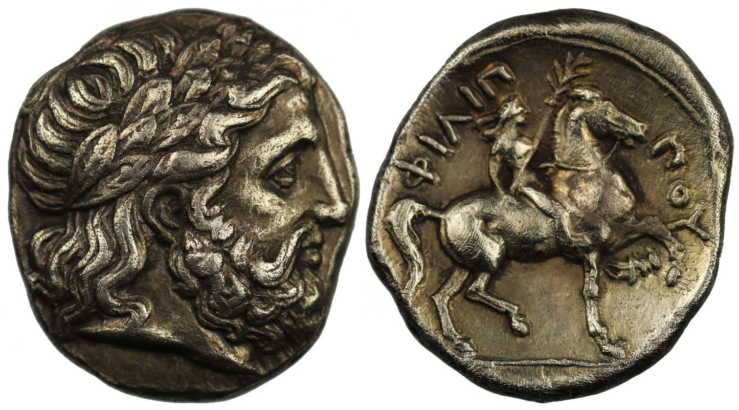 Macedon, Philip II, Silver Tetradrachm, Amphipolis