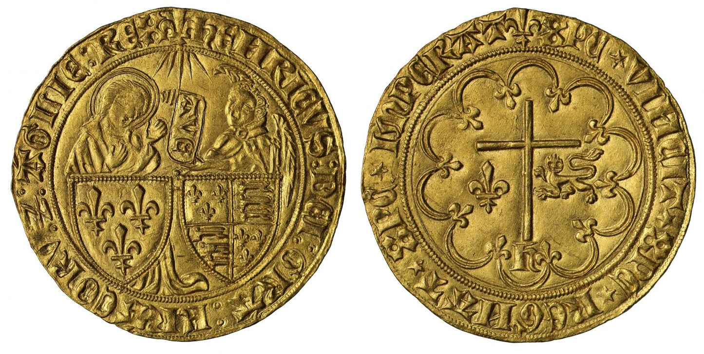 Anglo-Gallic, Henry VI Salut d'Or St Lô