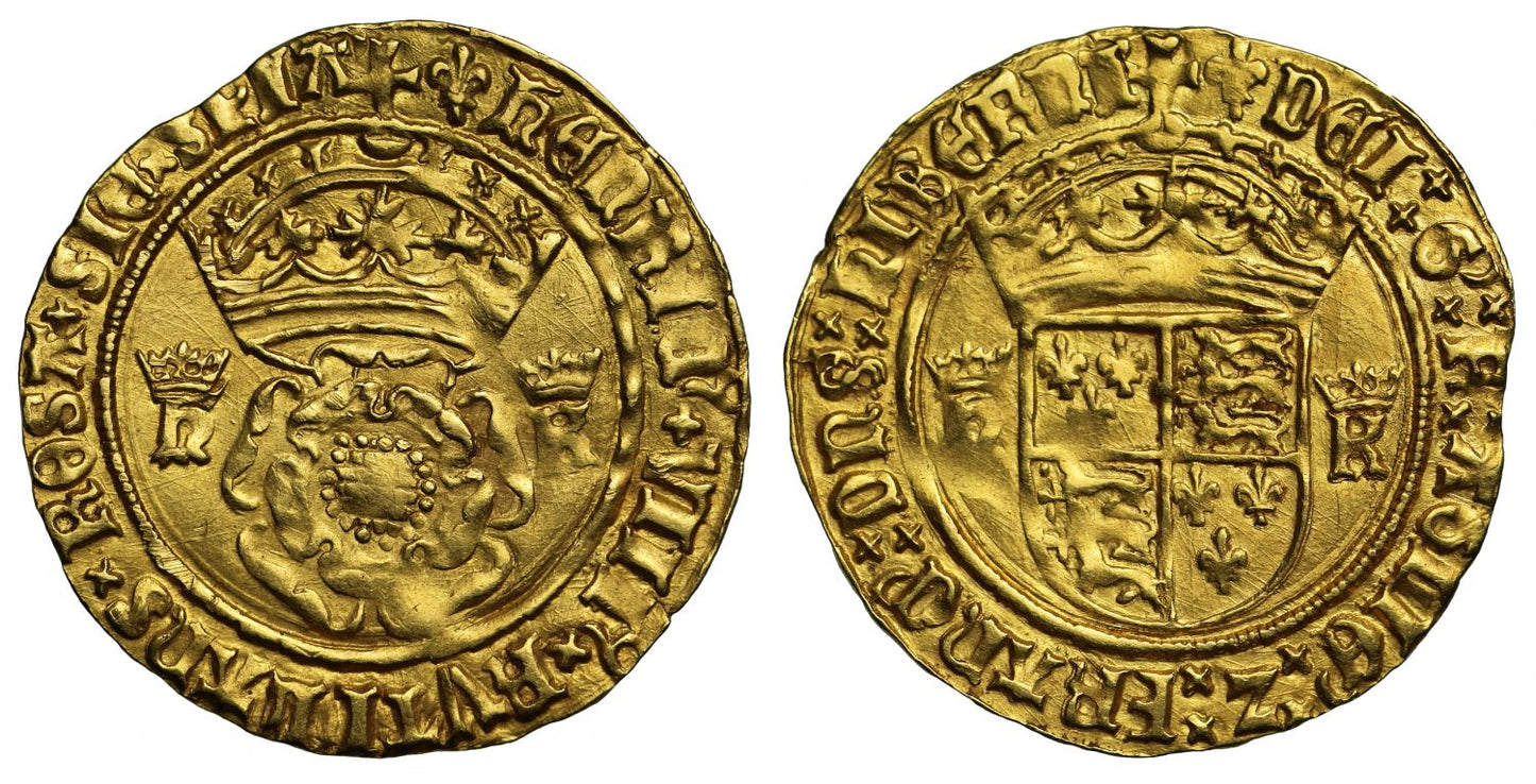 Henry VIII gold Crown of the Double Rose
