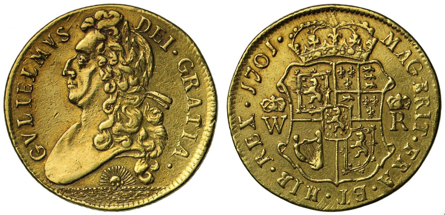 Scotland, William III 1701 gold Pistole
