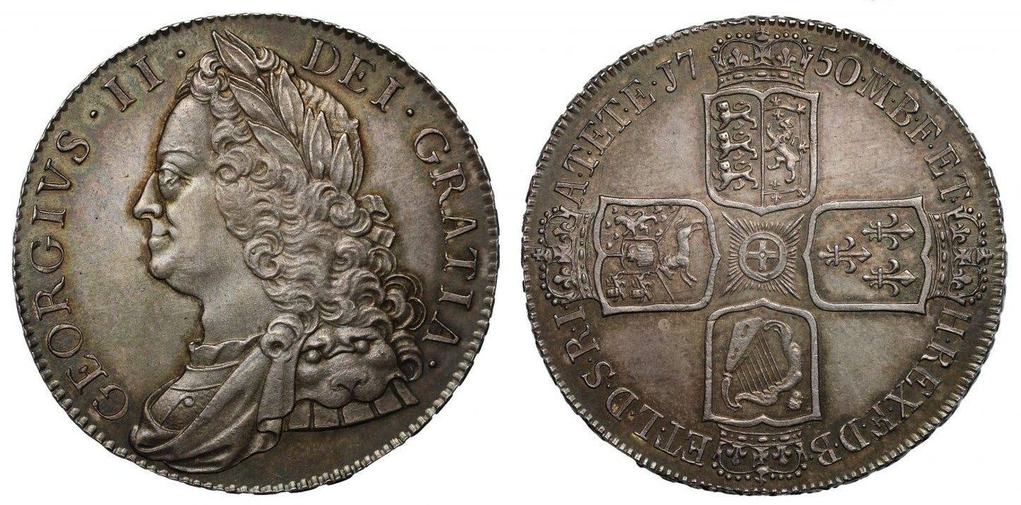 George II 1750 Crown