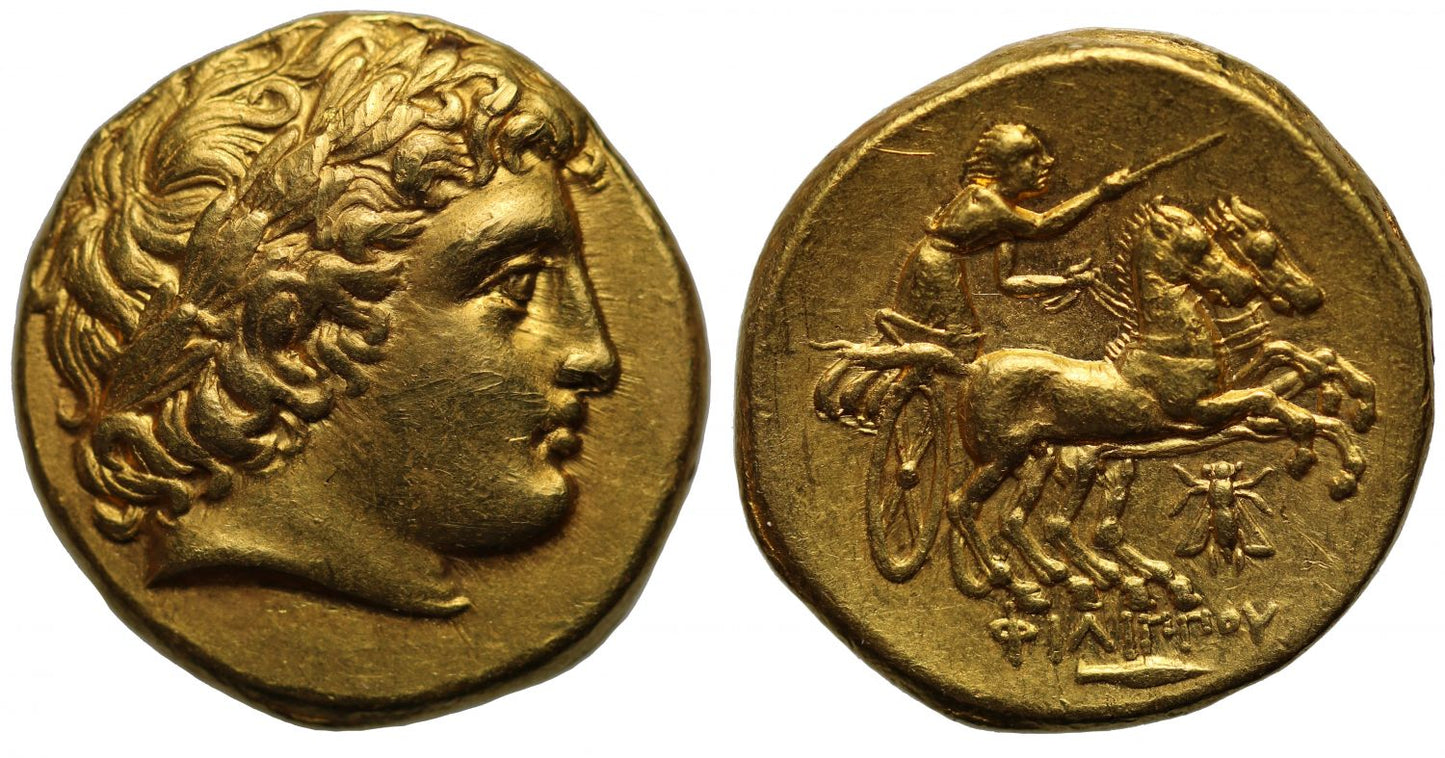 Macedon, Philip II, Gold Stater, Magnesia ad Maeandrum