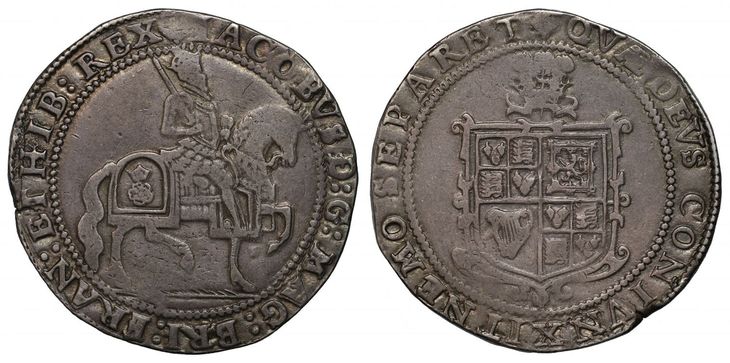 James I Plume reverse Crown