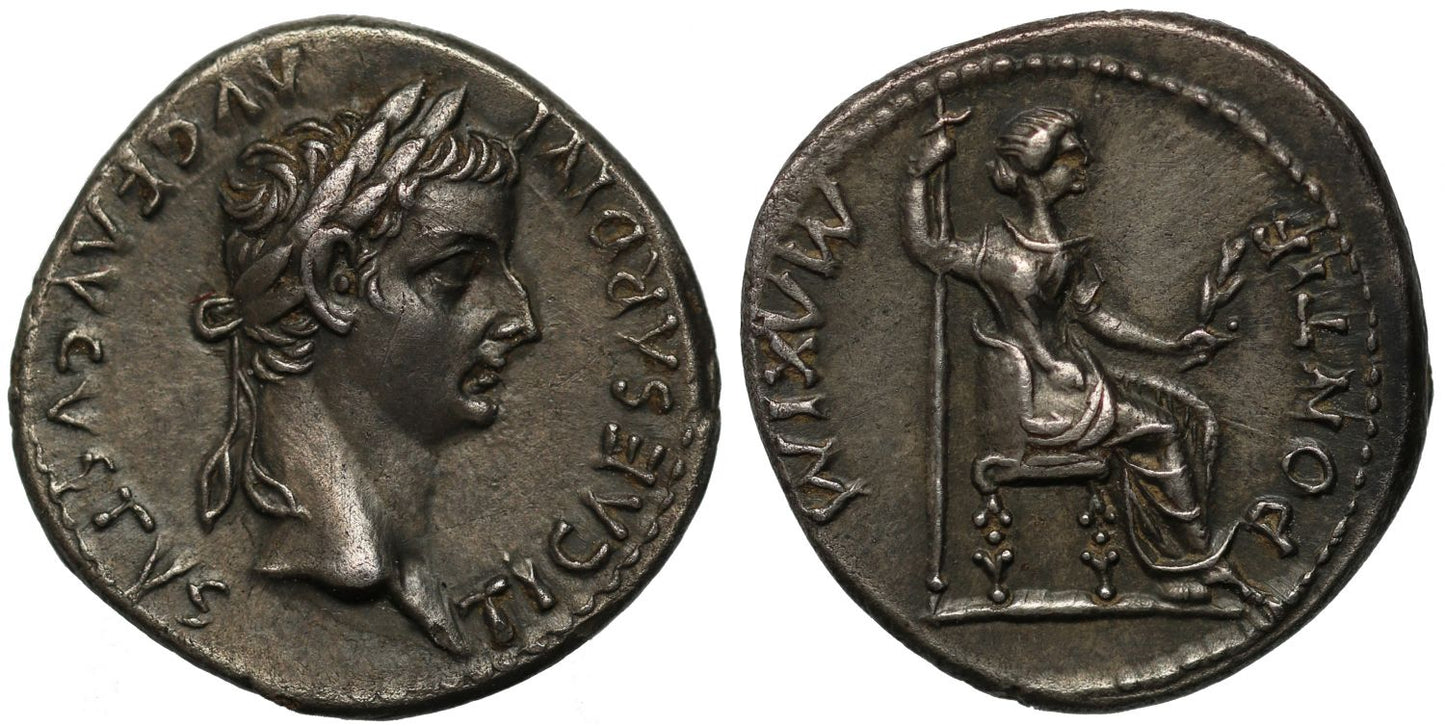 Tiberius, Silver Denarius