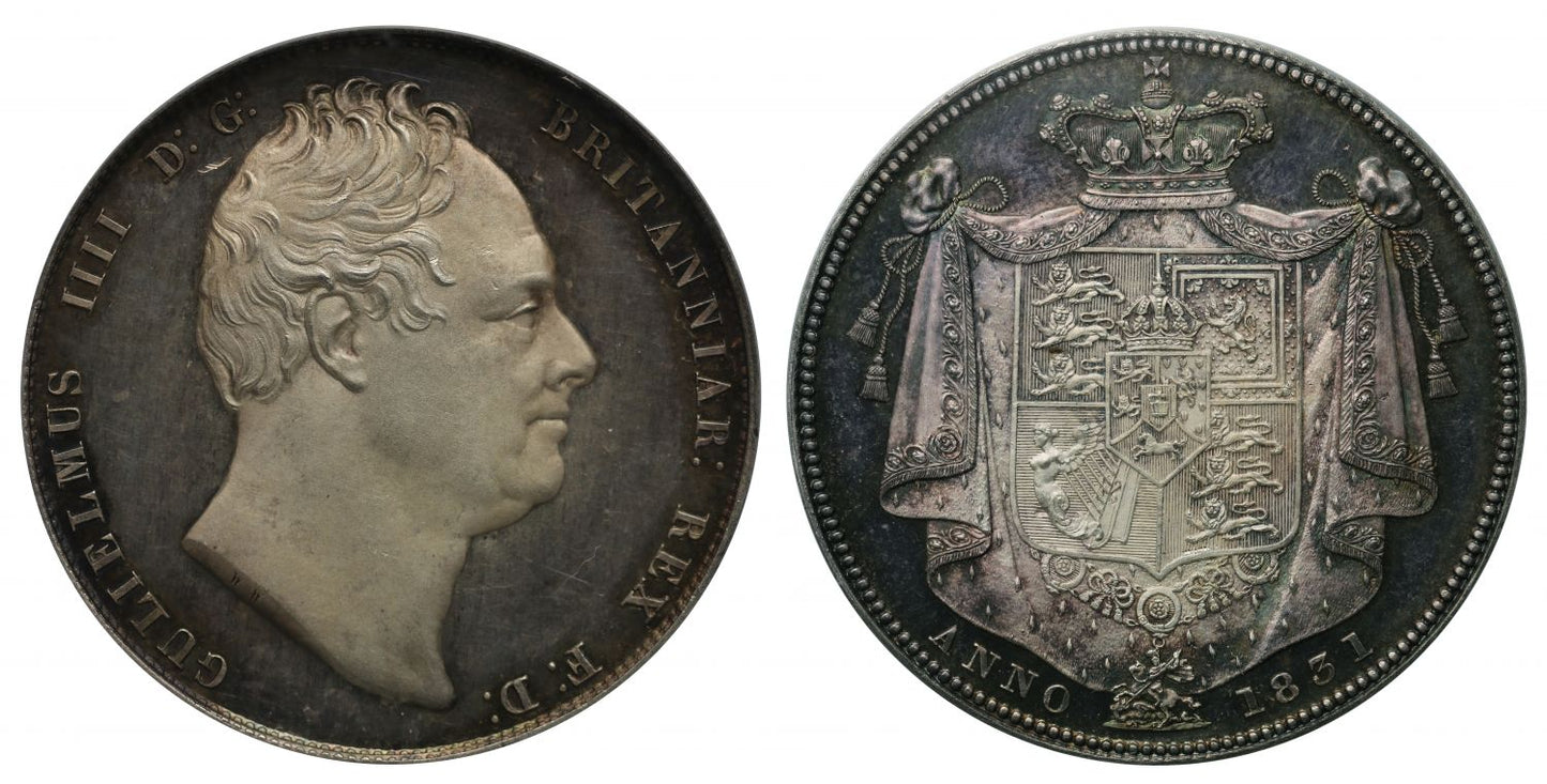 William IV 1831 proof Halfcrown CGS 82