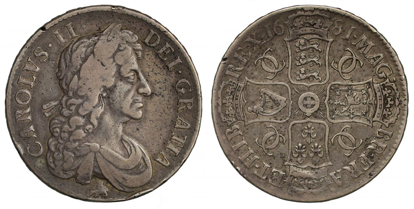 Charles II 1681 Crown Elephant & Castle