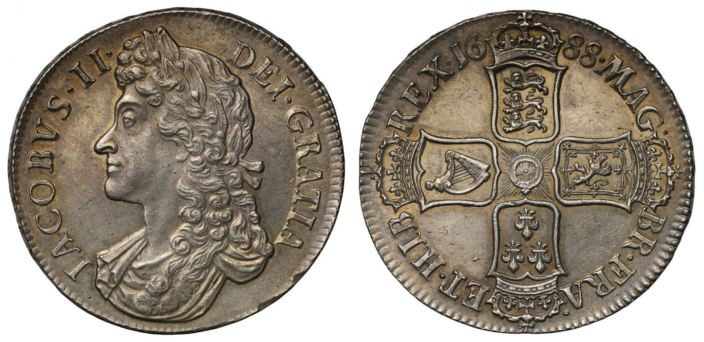 James II 1688 Crown