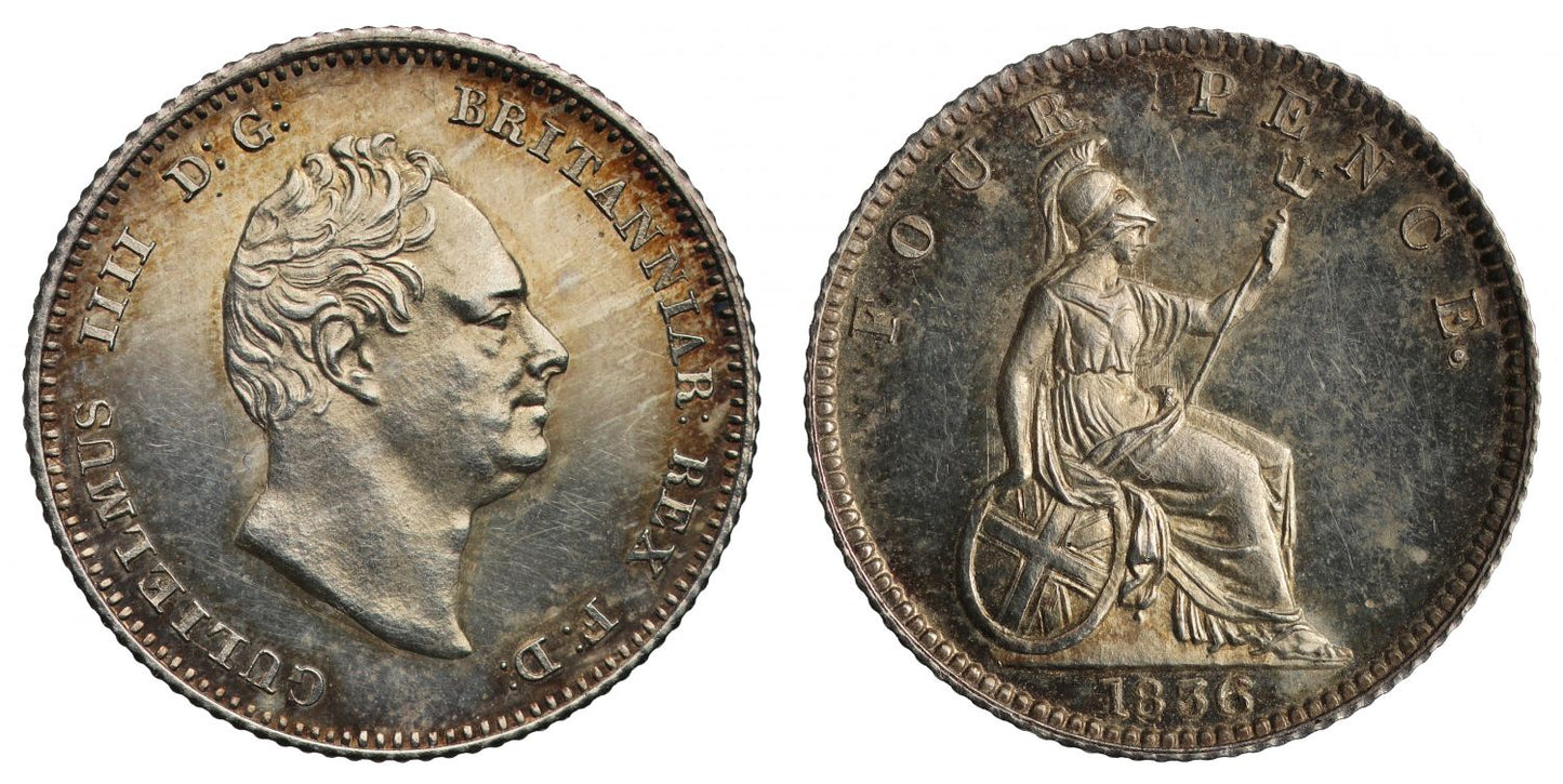 William IV 1836 Pattern Groat