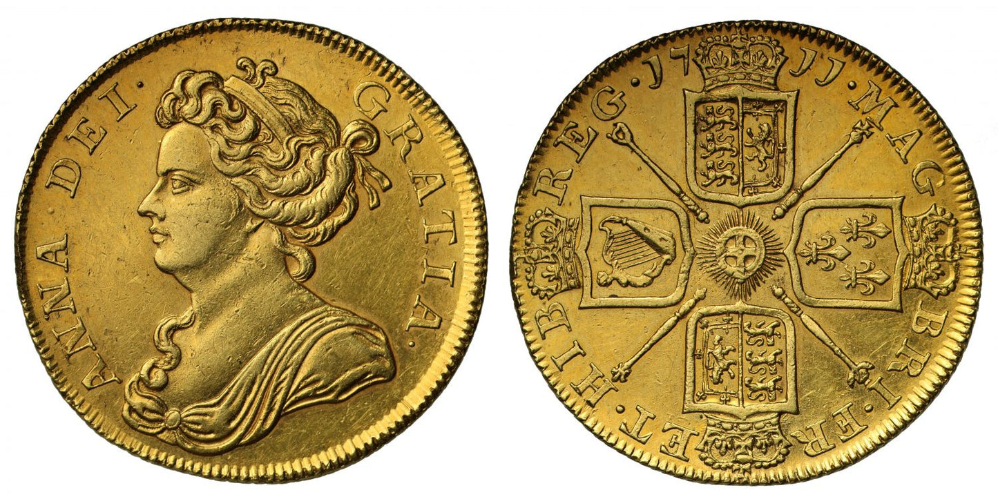 Anne 1711 Two Guineas