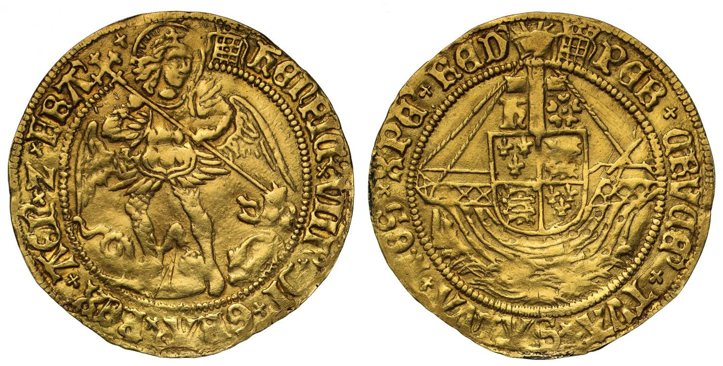 Henry VIII gold Angel
