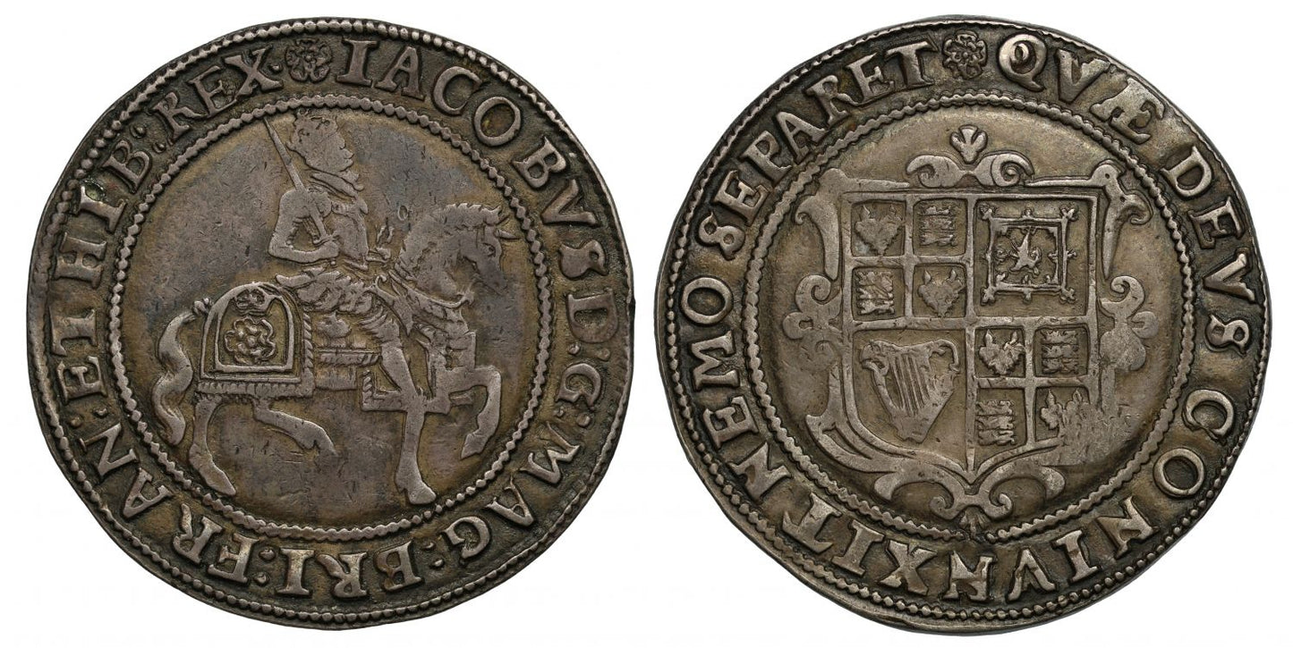 James I silver Halfcrown