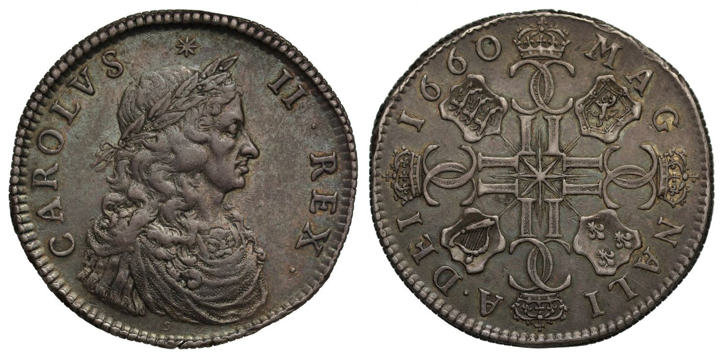 Charles II 1660 Restoration Medallion