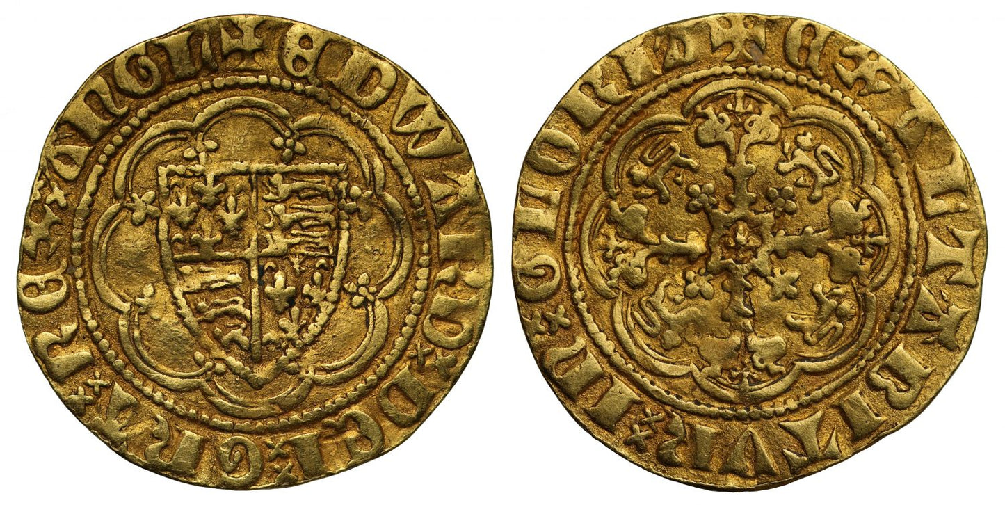 Edward III Quarter-Noble, Treaty Period