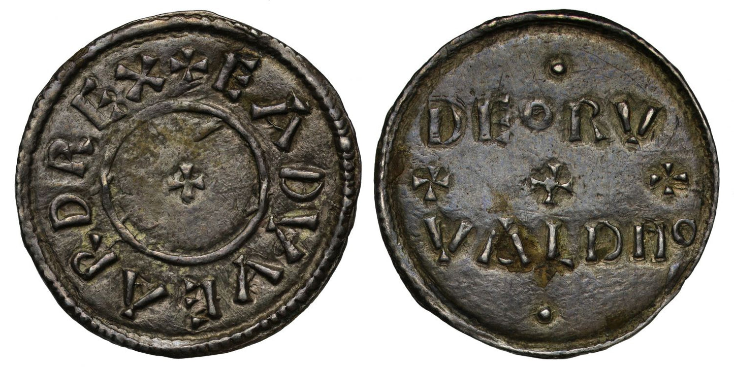 Edward the Elder Penny, Two line type, Deorwald