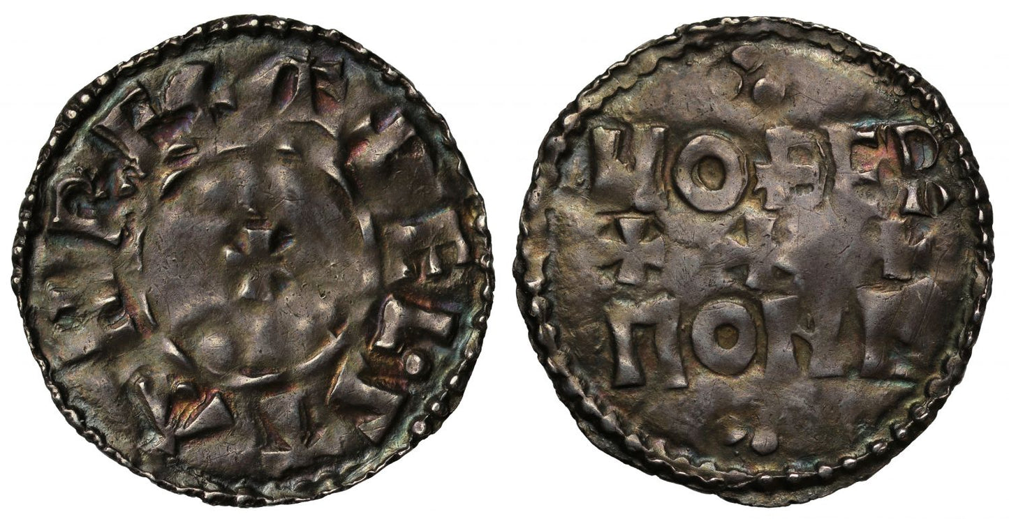 Aethelstan Penny, Two line type, North-Eastern style I, Nother