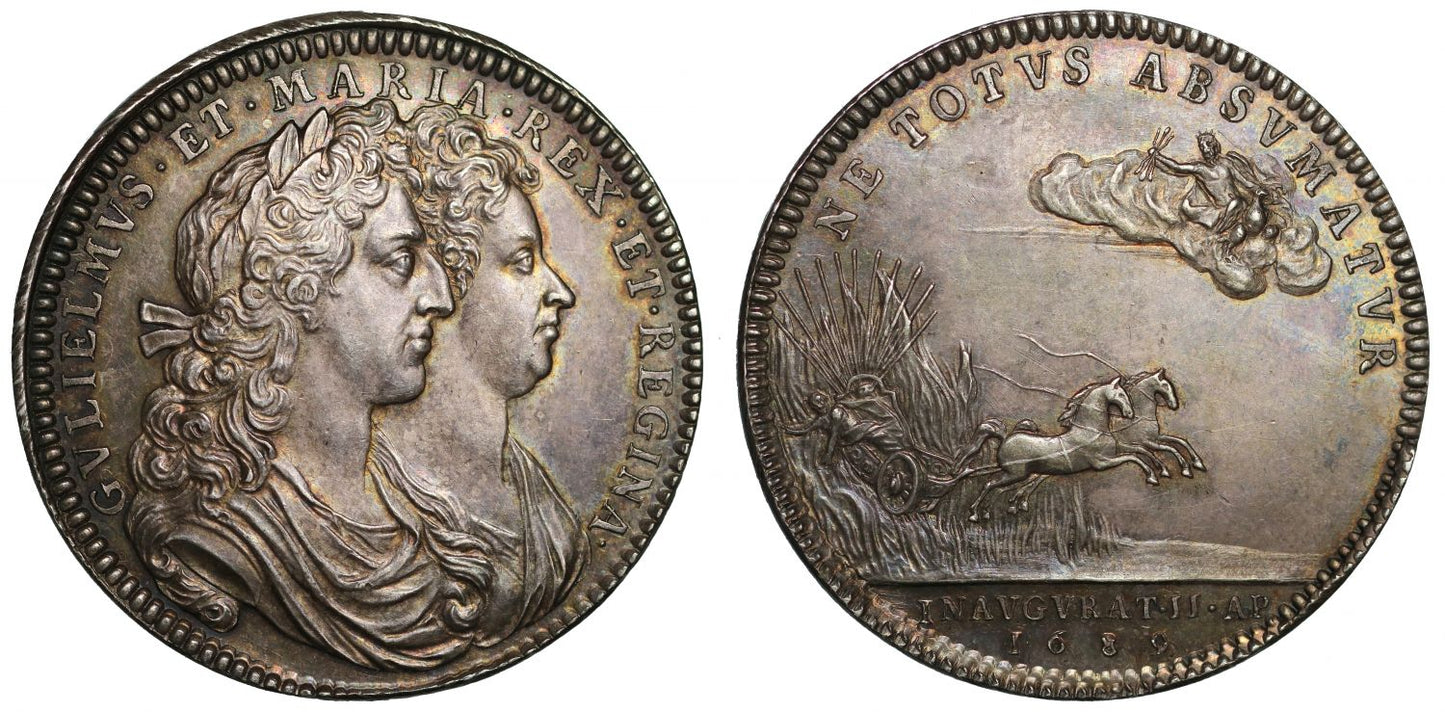 William & Mary, Coronation, 1689.