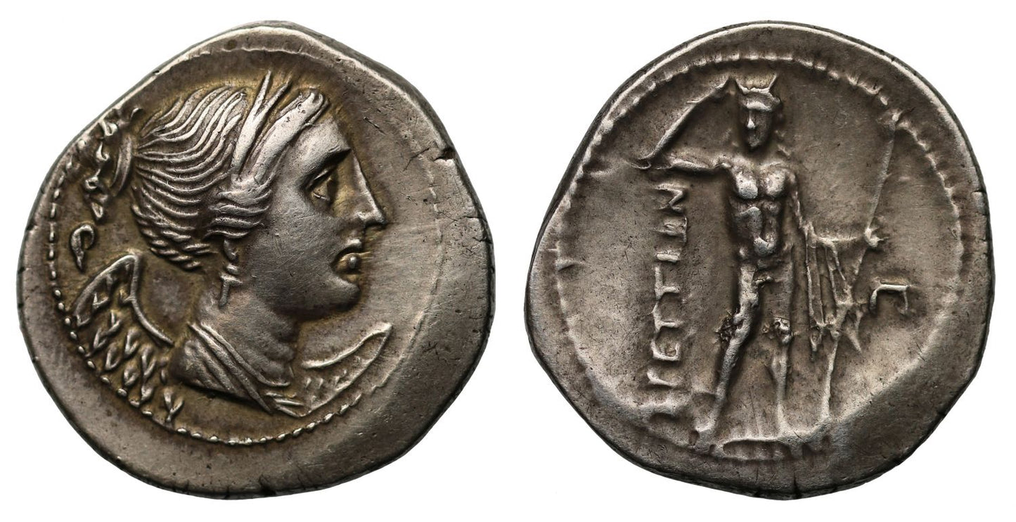 Italy, Bruttium, The Brettii, Silver Drachm