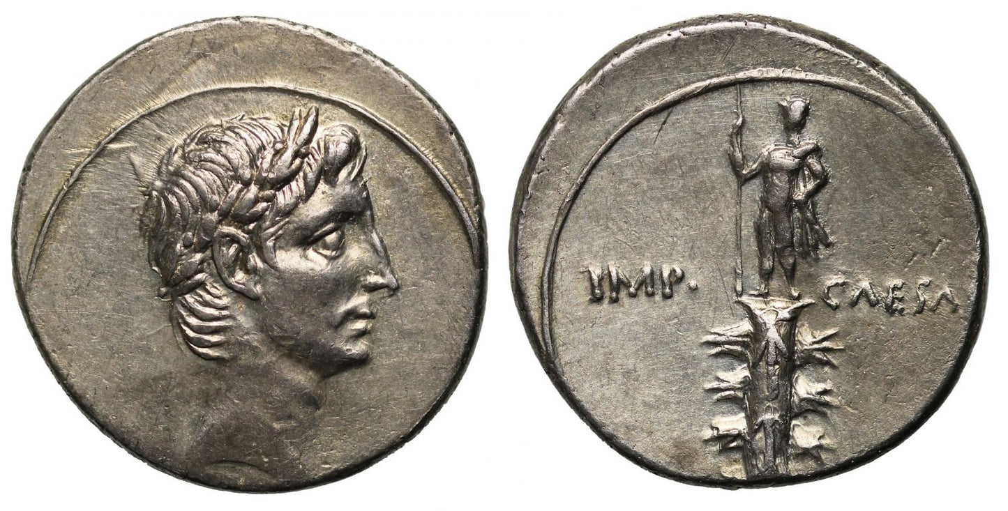 Octavian, Silver Denarius
