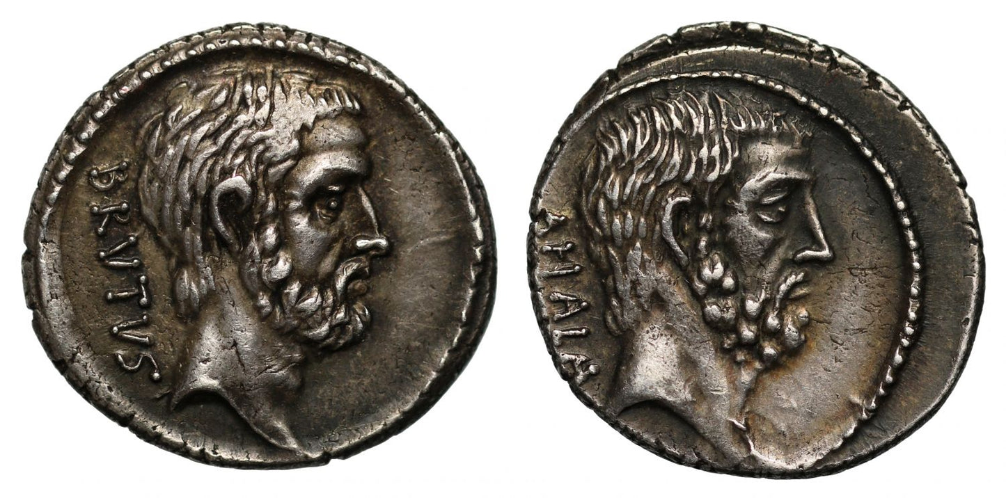 M. Iunius Brutus, Silver Denarius