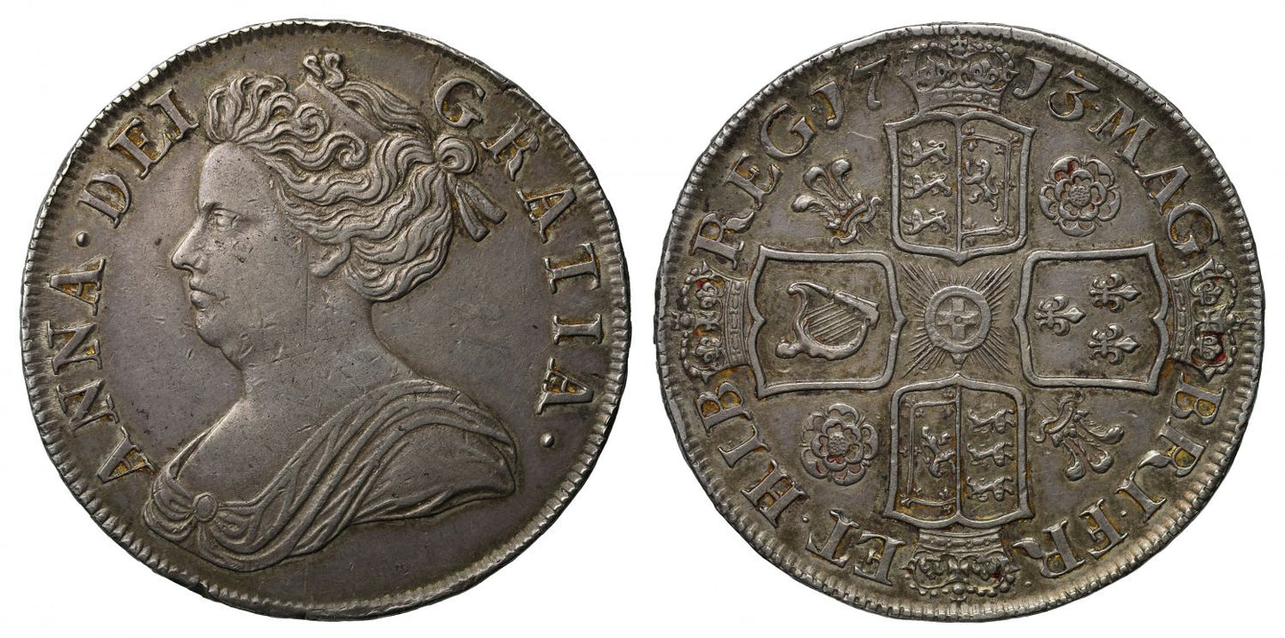 Anne 1713 Crown