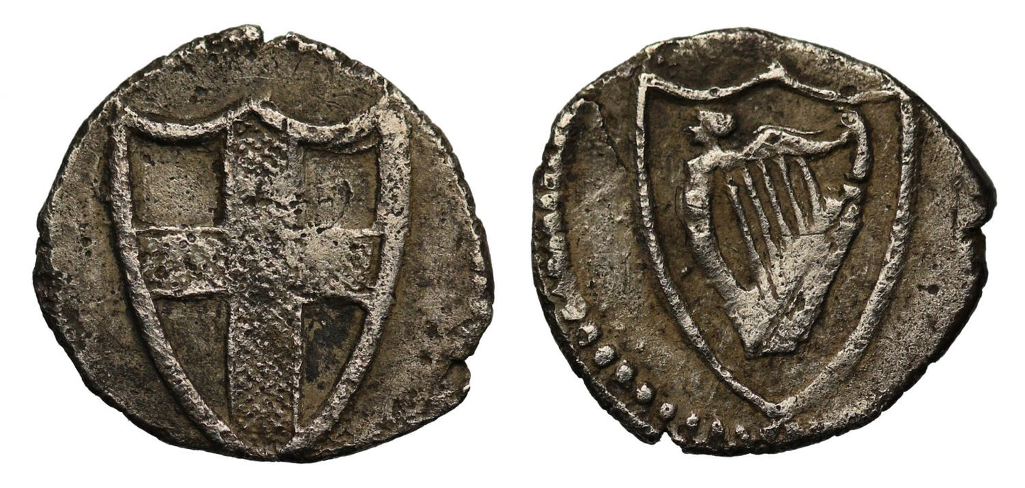 Commonwealth silver Halfpenny
