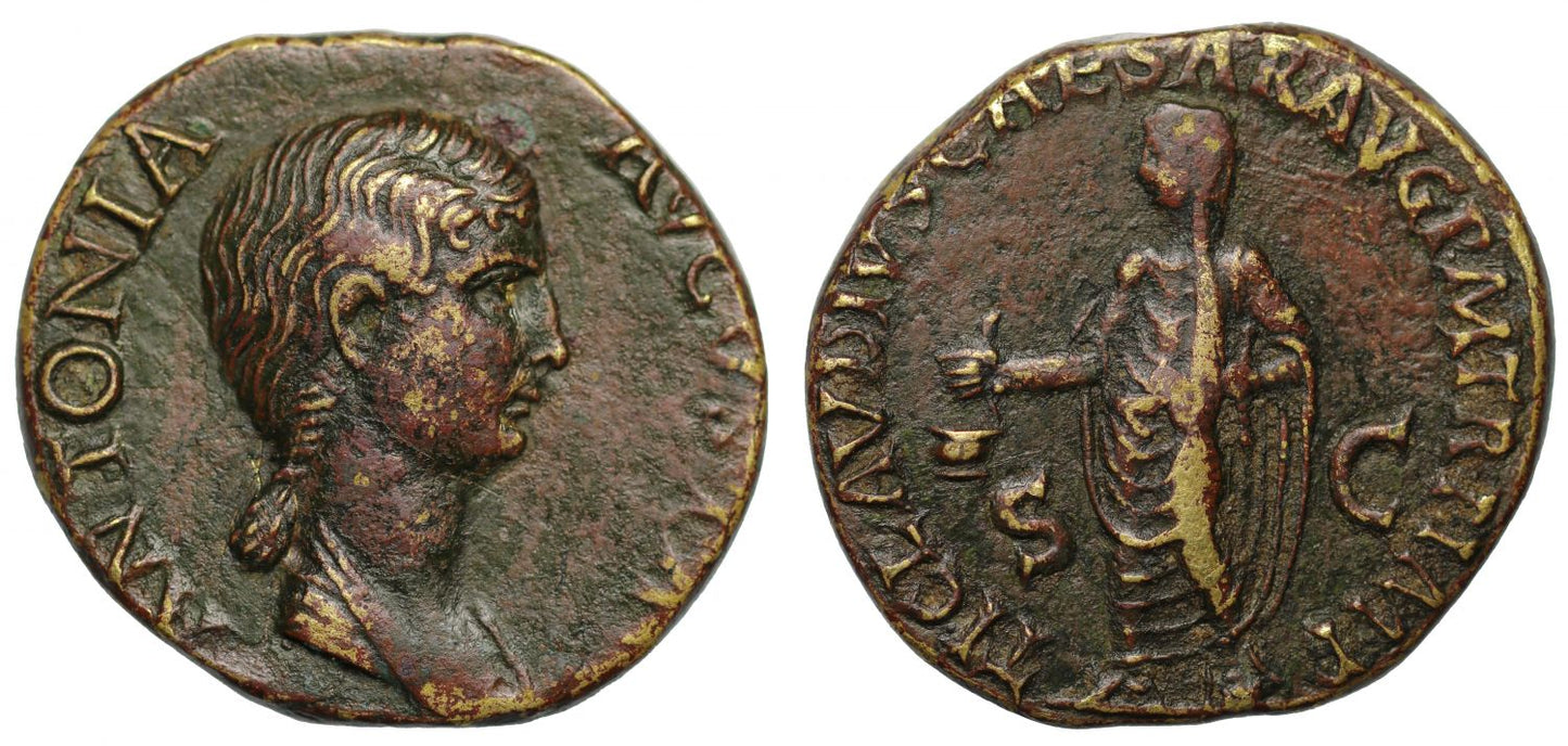 Antonia, AE Dupondius