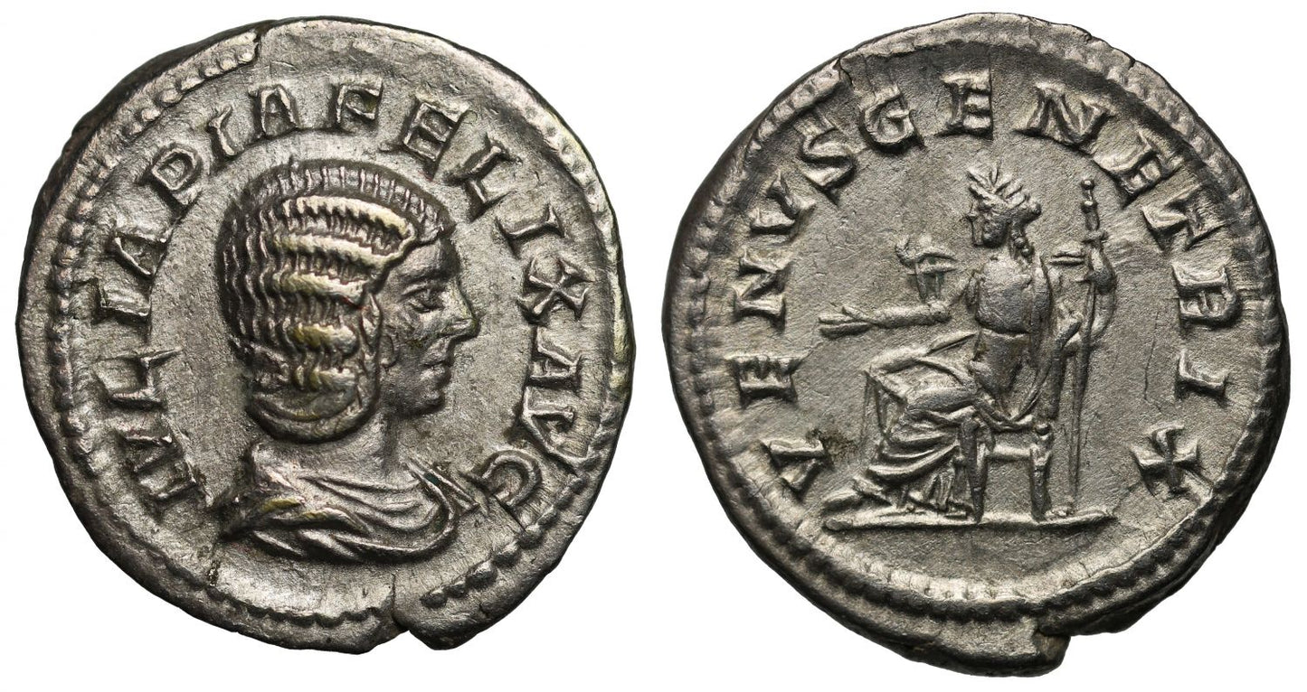 Julia Domna, Silver Denarius