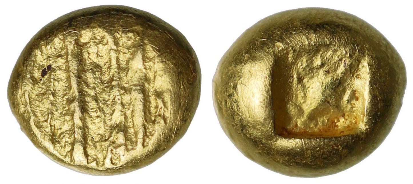 Ionia, Uncertain mint, Electrum Hemihekte