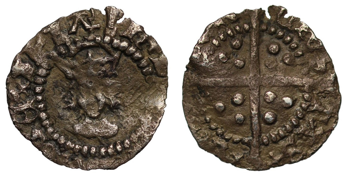 Henry VIII Halfpenny London Mint, second coinage (1526-44)