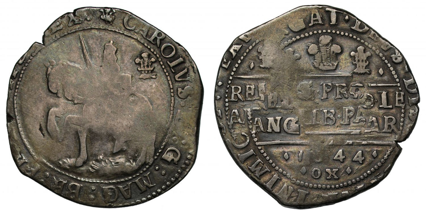 Charles I 1644 Oxford Halfcrown