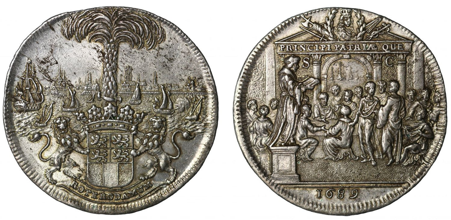 Coronation Festivities at Rotterdam, 1689.