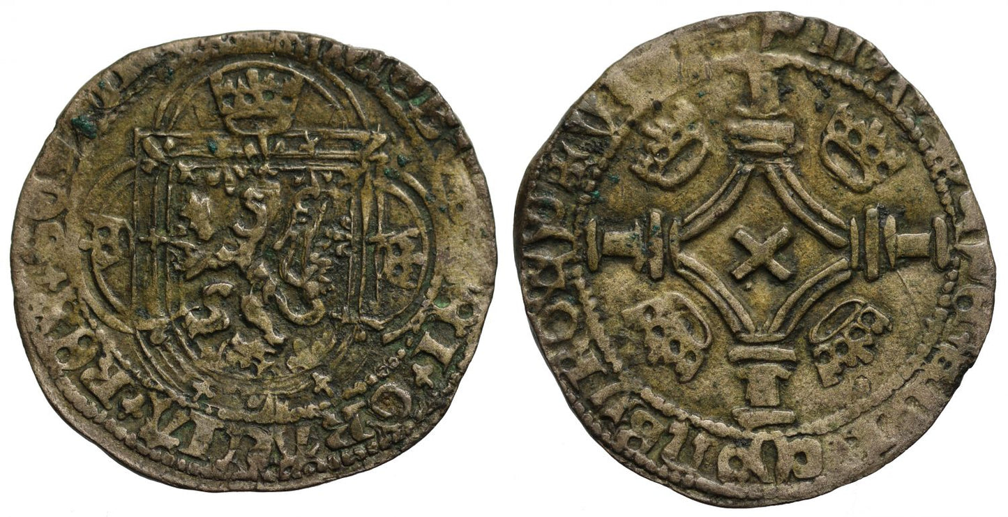Scotland, James IV Billon Plack, type II no QRA