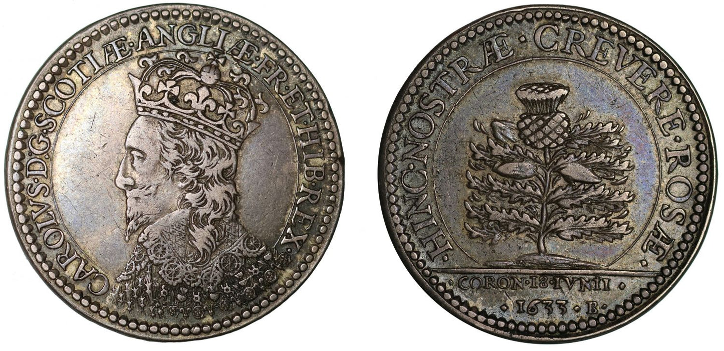 Coronation of Charles I in Scotland, 1633.