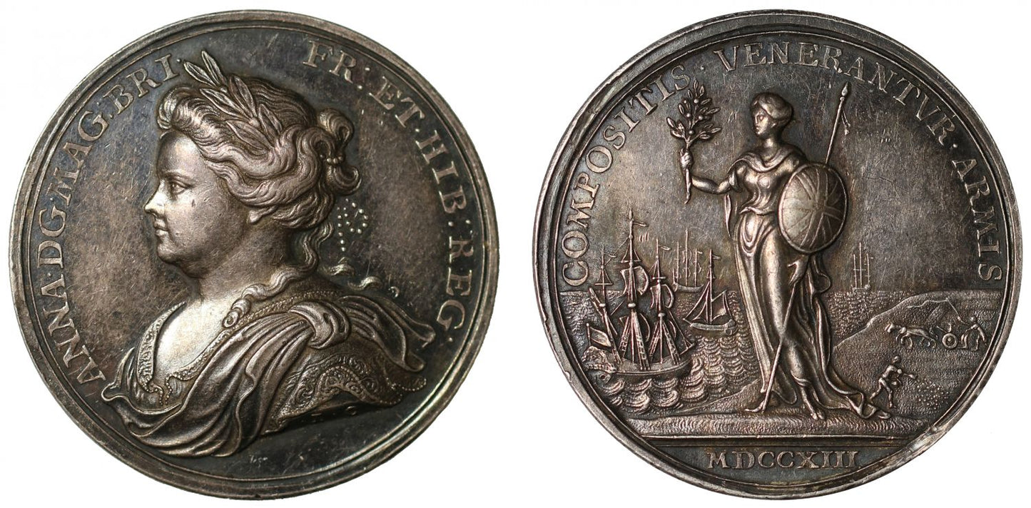 Peace of Utrecht, 1713.