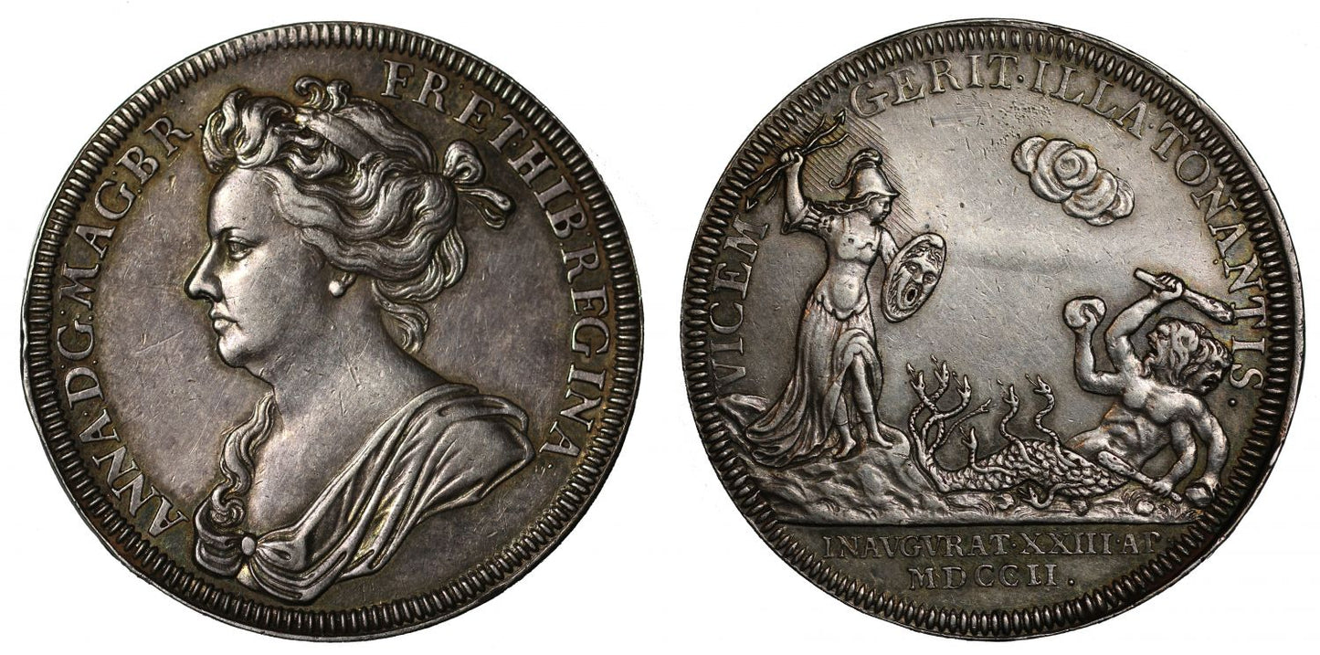 Anne, Coronation, 1702.
