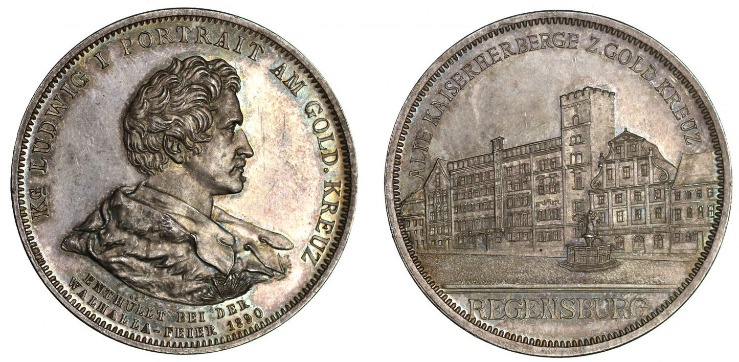Ludwig I of Bavaria, Walhalla Festivities.