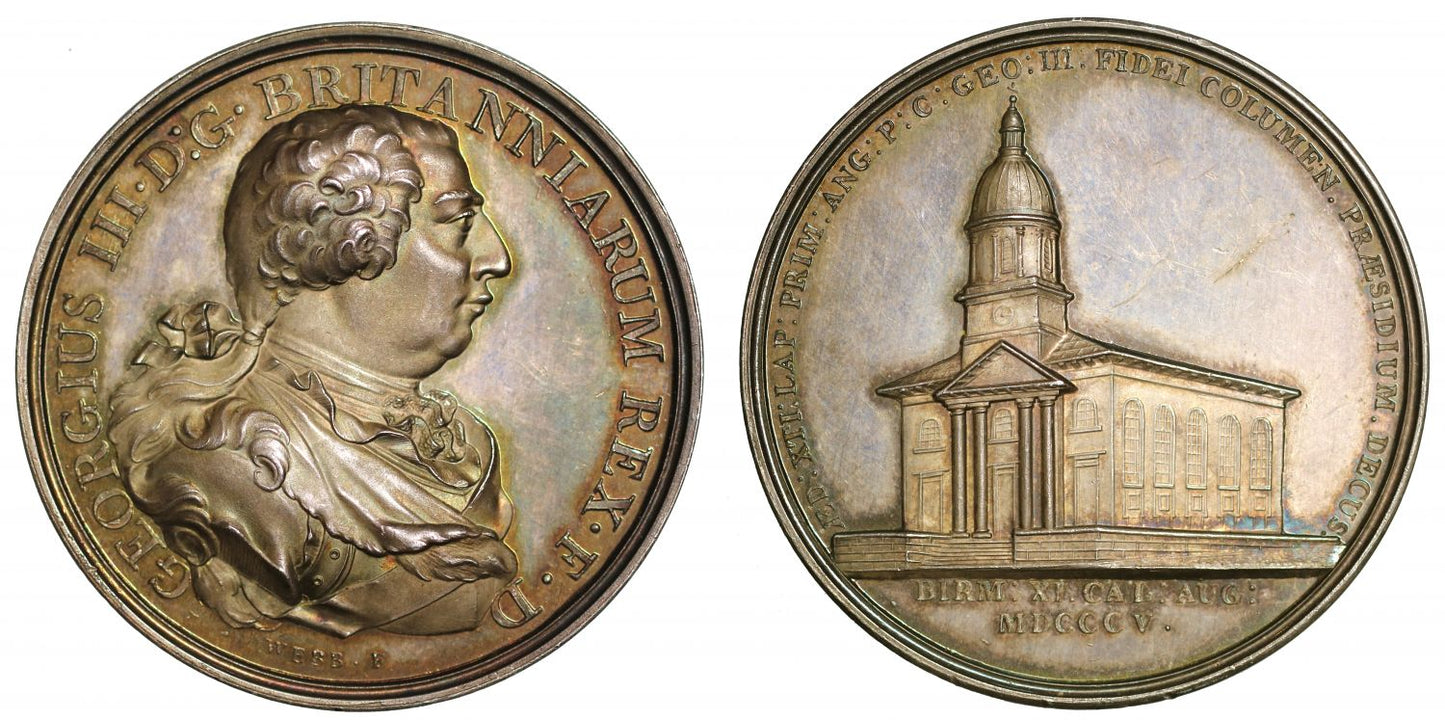 George III, Christ Church, Birmingham, 1805.